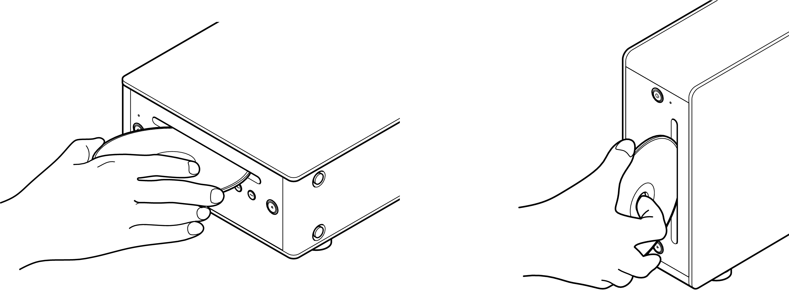 Ope DCD50 insert disc